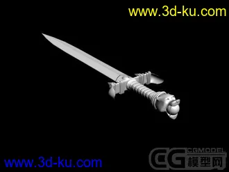 3D打印模型四种古代武器的图片