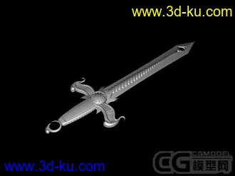 3D打印模型四种古代武器的图片