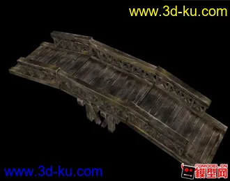 3D打印模型木桥一座的图片