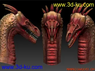 3D打印模型龙头03的图片
