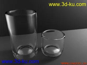 3D打印模型简单玻璃材质的图片