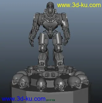 3D打印模型kuloutou2048的图片