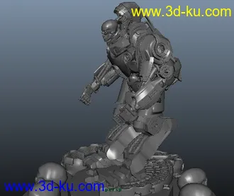 3D打印模型kuloutou2048的图片
