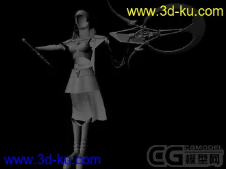 3D打印模型少女建模的图片