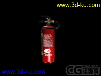 3D打印模型灭火器的图片