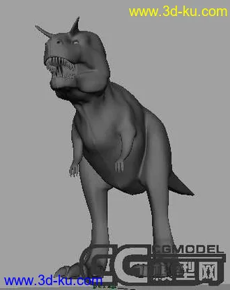 3D打印模型一只恐龙的图片
