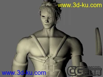 3D打印模型帅哥的图片