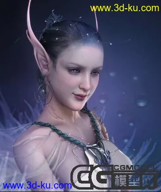 李素雅作品MAX模型源文件分享[申精]的图片