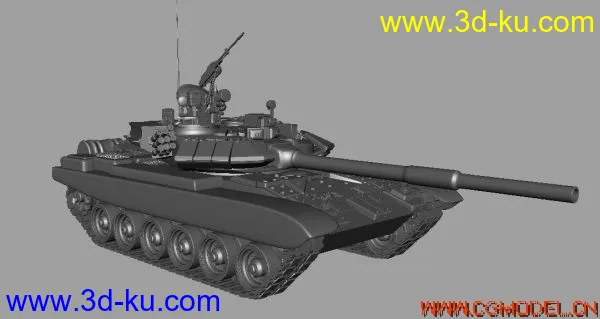 军事模型。t90坦克的图片1