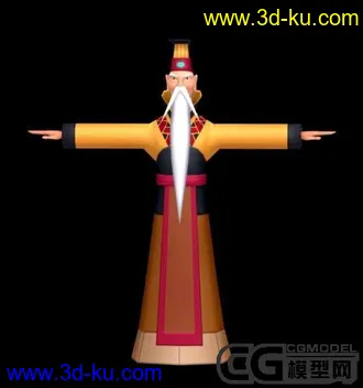 3D打印模型《花木兰》角色集合的图片
