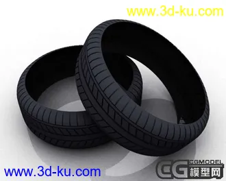 3D打印模型发个精细的轮胎外圈橡胶的图片