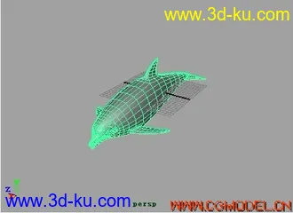 3D打印模型海豚的图片