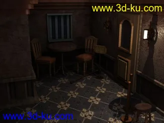 3D打印模型生化危机房间的图片