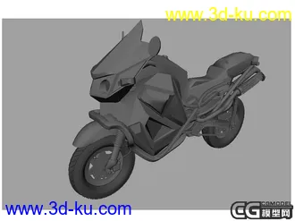 3D打印模型摩托的图片