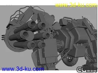 3D打印模型机器人的图片