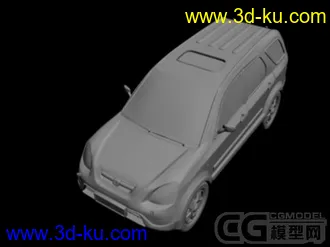 3D打印模型本田汽车一辆~的图片