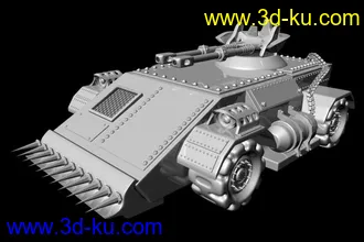 3D打印模型坦克的图片