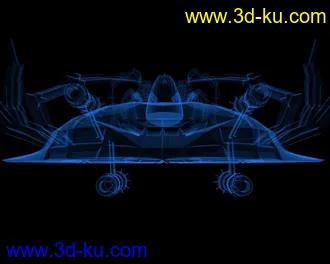 3D打印模型原创异形飞船代表作的图片