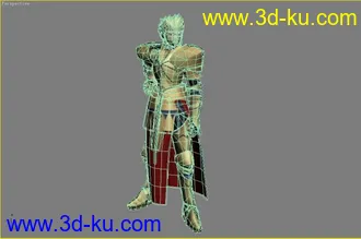 3D打印模型精《命运之夜》系列——英雄王的图片