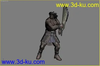 3D打印模型《命运之夜》系列——Berserker狂战士的图片