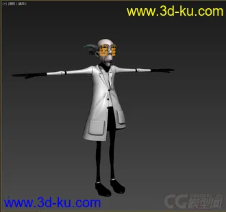 3D打印模型卡通博士 超逼真的图片