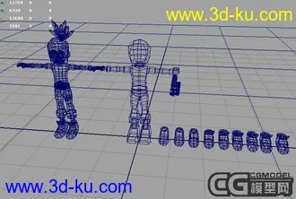 3D打印模型一个数码暴龙里面的MM的图片