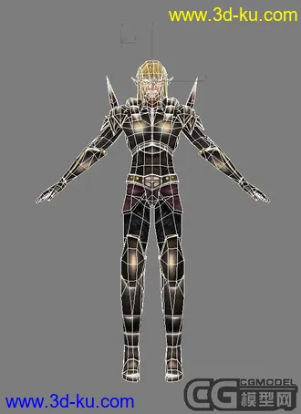 3D打印模型第一个人物的图片