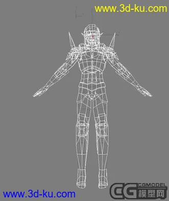 3D打印模型第一个人物的图片