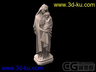 3D打印模型经典雕塑的图片