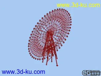 3D打印模型摩天轮的图片