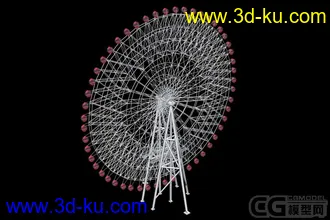 3D打印模型摩天轮的图片