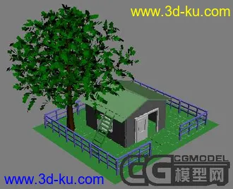 3D打印模型~房子~的图片