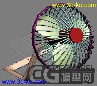 3D打印模型~電風扇~的图片