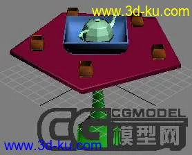 3D打印模型~茶桌、茶杯、茶壺~的图片
