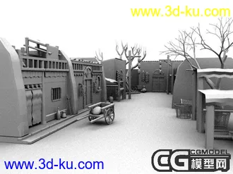 3D打印模型一个场景的图片