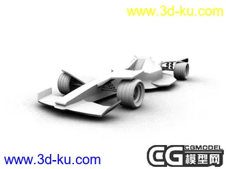 3D打印模型怪异版F1赛车的图片