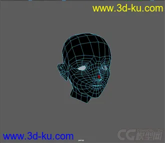 新手，小孩头模型的图片