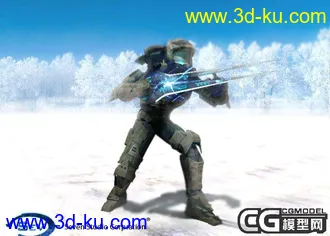 3D打印模型[ HALO ] 次世代FPS游戏巨作之一HALO的主角士官长的图片