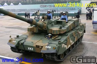 XK2坦克模型的图片