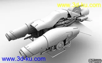 3D打印模型一艘飞船的图片