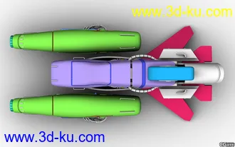 3D打印模型一艘飞船的图片