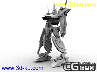 3D打印模型一个高达的图片