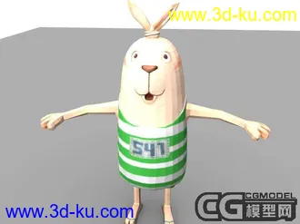 3D打印模型越狱兔——普京兔的图片