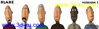 卡通模型！——blake的图片