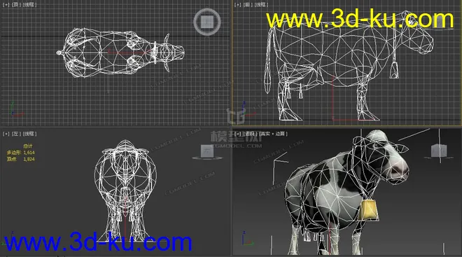 奶牛模型的图片4