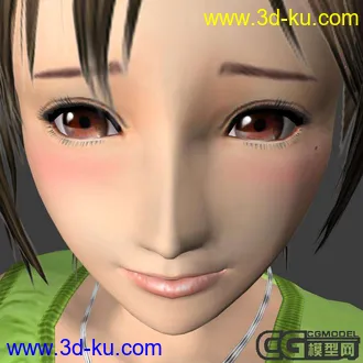 一个很好看的美女模型的图片