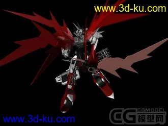 3D打印模型第一次作的机器人的图片