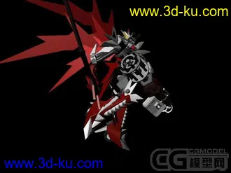 3D打印模型第一次作的机器人的图片