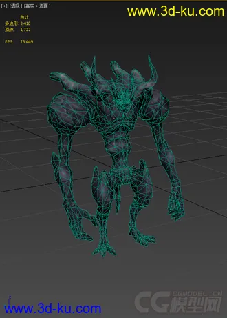 3D打印模型太十二-岩石怪的图片