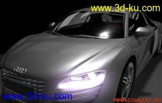 3D打印模型奥迪R8【材质+灯光】的图片